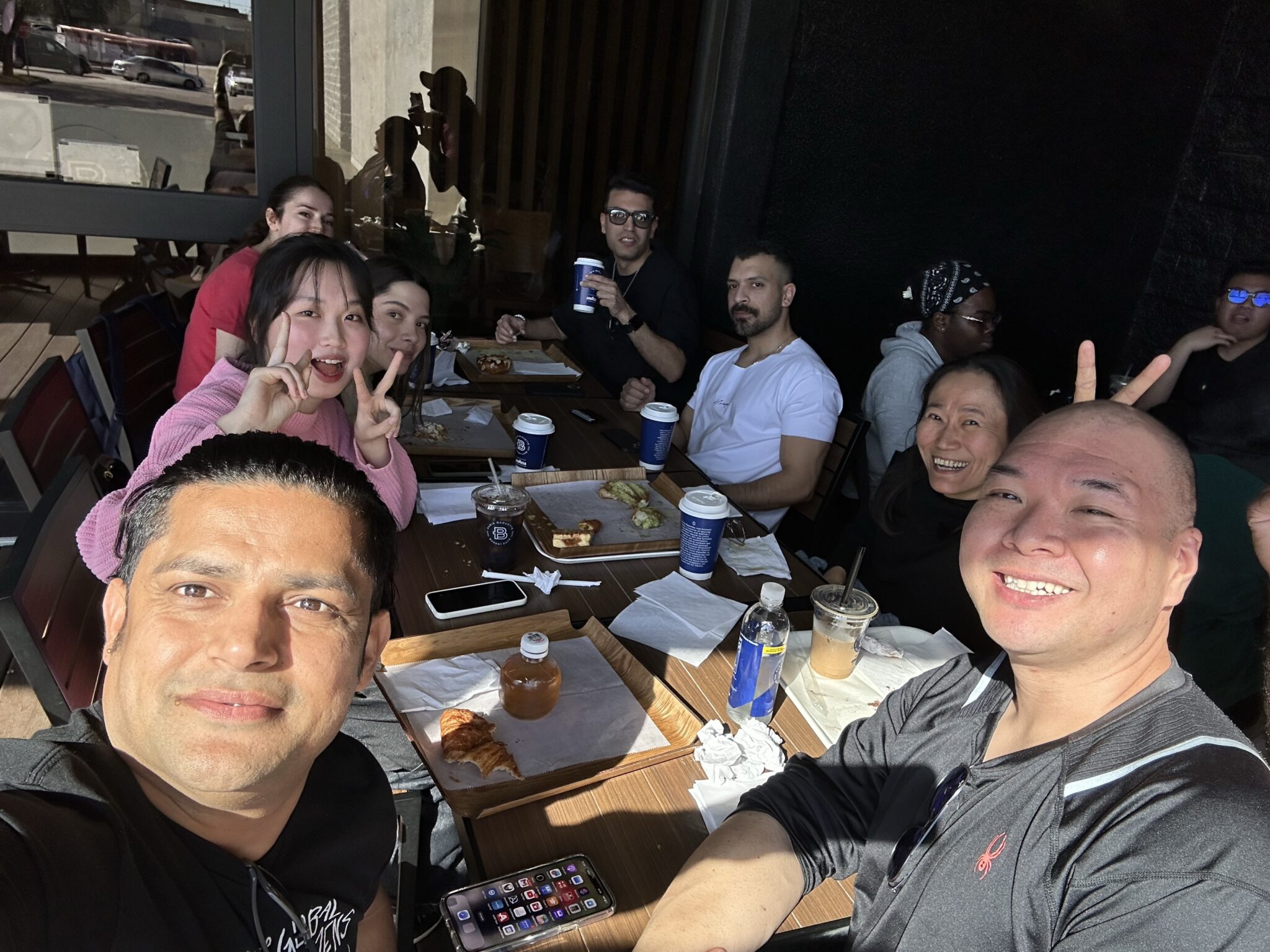 Teacher & Student Coffee Break